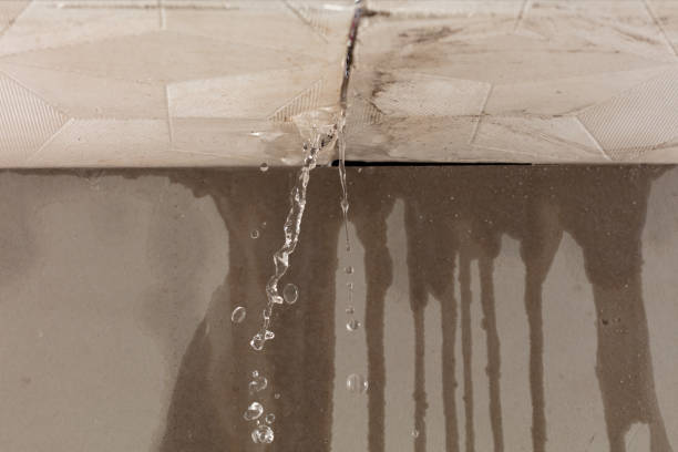 Professional Flood Damage Cleanup technician working in Edgewood, TX